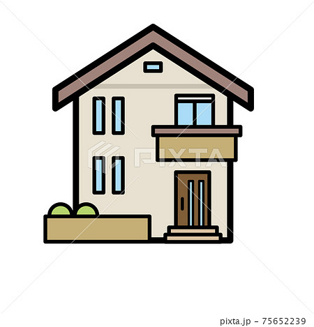 一戸建ての家 75652239