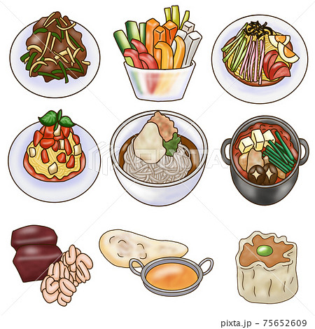 食事セット 75652609