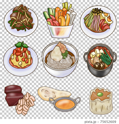 食事セット 75652609