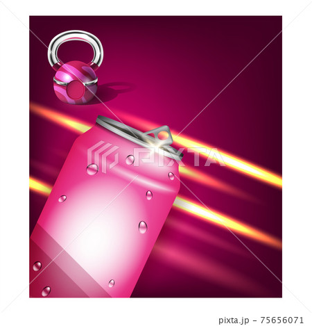 Ultra Energy Drink Creative Promo Poster Vector 75656071