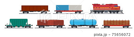 Train freight wagons, 75656072