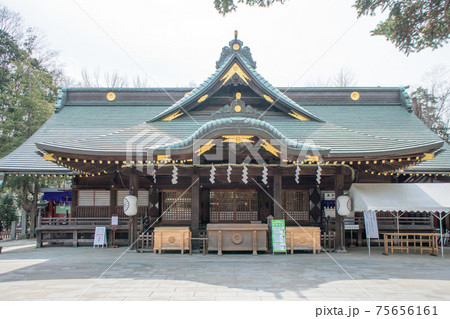 東京都・府中市　大國魂神社　拝殿 75656161