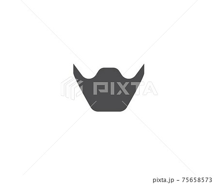 Mustache logo vector Mustache logo vector 75658573