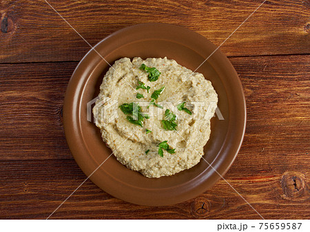homemade Baba Ghanoush homemade Baba Ghanoush 75659587