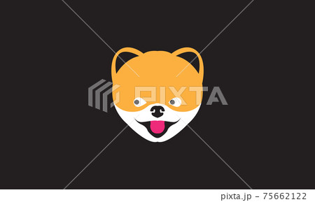 little dog head cute chihuahua logo vector symbol icon design illustration 75662122