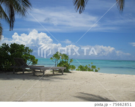 インド洋の楽園、モルディブの美しいビーチ インド洋の楽園、モルディブの美しいビーチ 75662851