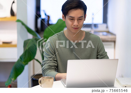 Man at home Man at home 75665546