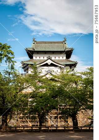 The Old Hirosaki Castle in Northern Japan 75667953