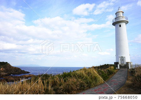 静岡県下田市の爪木崎海岸 静岡県下田市の爪木崎海岸 75668050