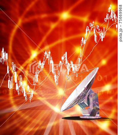 株価分析のパラボラアンテナ 75669968