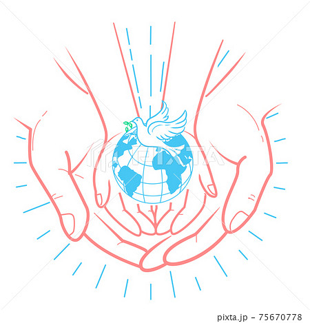 concept Living Together in Peace concept Living Together in Peace 75670778