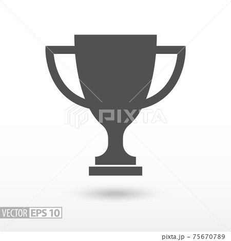 Champions cup. Sign trophy cup 75670789