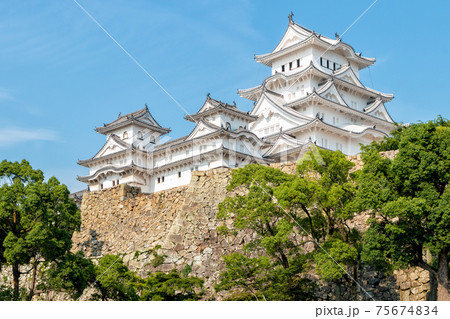 The Majestic Himeji Castle in Hyogo, Japan The Majestic Himeji Castle in Hyogo, Japan 75674834