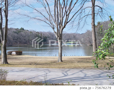 井頭公園　3月のプール　 75676279