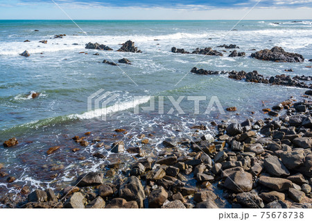 茨城県ひたちなか市 中生代白亜紀層 茨城県ひたちなか市 中生代白亜紀層 75678738