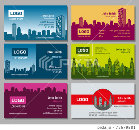 Real estate business card set 75679881