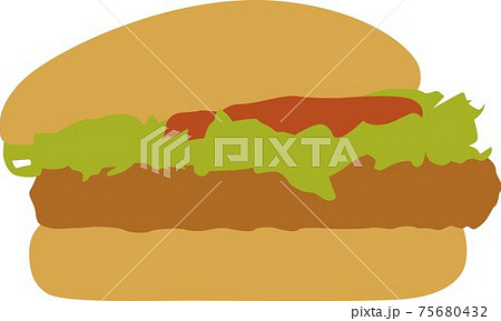 ホットチリバーガー 75680432