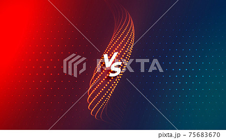 versus vs comparision screen background template design 75683670
