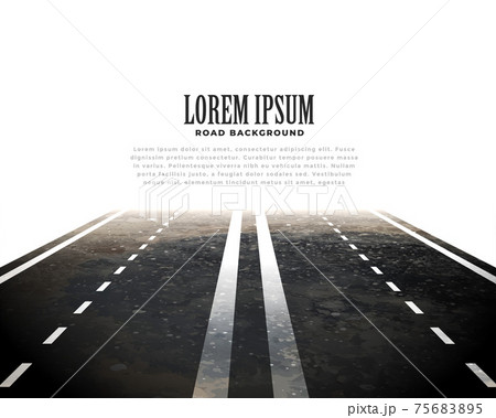 perspective asphalt road towards the horizon background perspective asphalt road towards the horizon background 75683895