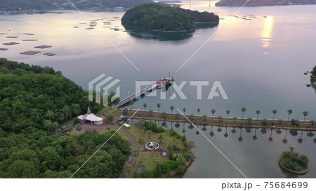 グリンピアせとうちから大芝方面の空撮 75684699