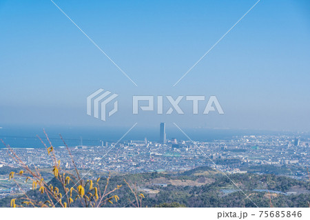 第1パノラマ台から見たりんくうタウン(銀の峰ハイキングコース) 第1パノラマ台から見たりんくうタウン(銀の峰ハイキングコース) 75685846