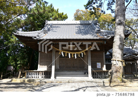 岐佐神社 拝殿 岐佐神社 拝殿 75686798