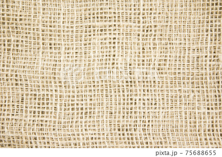 sackcloth textured. Brown Canvas for Background. 75688655