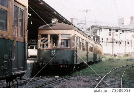 廃止路線・北恵那鉄道 昭和53年 岐阜県の写真素材 [75689053] - PIXTA