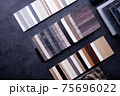 Interior materials design for home and renovation building. 75696022