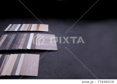 Interior materials design for home and renovation building. 75696026