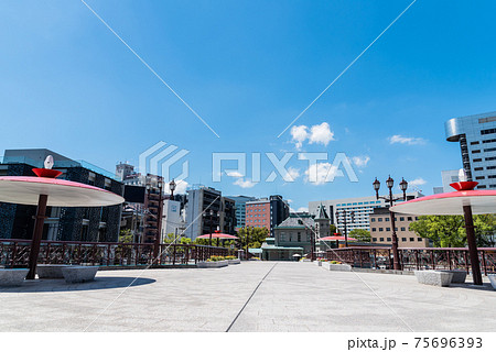 福岡市 中州 福博であい橋 福岡市 中州 福博であい橋 75696393