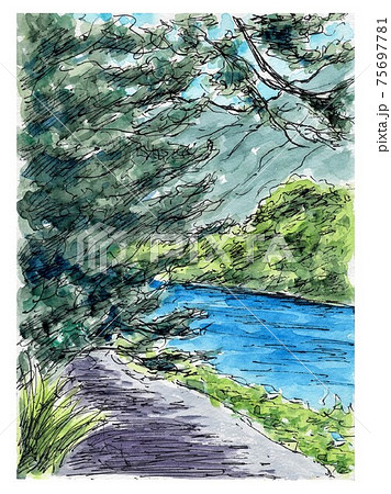 夏の佐波川 夏の佐波川 75697781