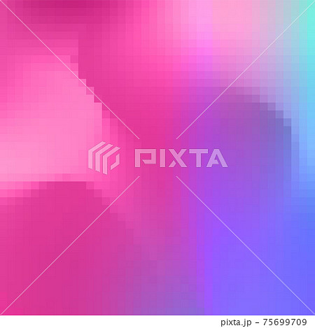 Abstract square pixel mosaic background 75699709