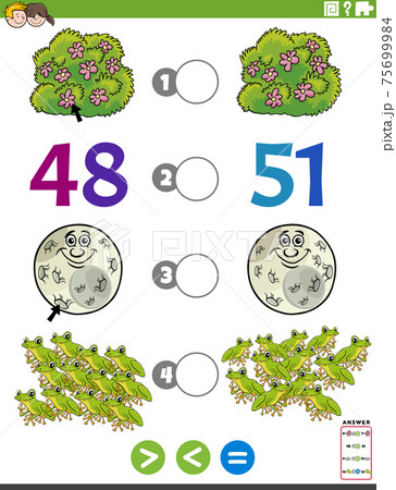 greater less or equal cartoon game for children greater less or equal cartoon game for children 75699984