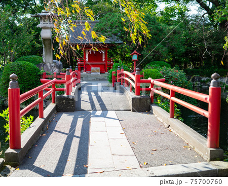 静岡県の和風な庭園 75700760
