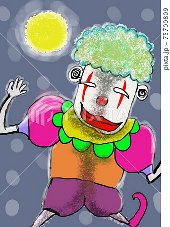 夜中に踊るピエロ 75700809