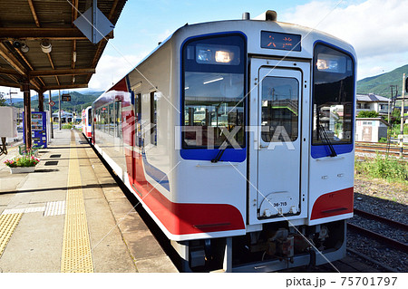 2020年夏、盛駅から釜石駅までの三陸鉄道リアス線からの車窓風景 2020年夏、盛駅から釜石駅までの三陸鉄道リアス線からの車窓風景 75701797