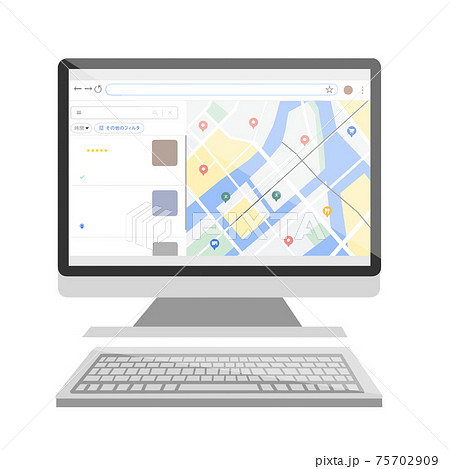 デスクトップパソコンマップ画面 75702909