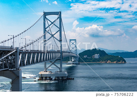 鳴門大橋　南あわじ　うず潮 75706222