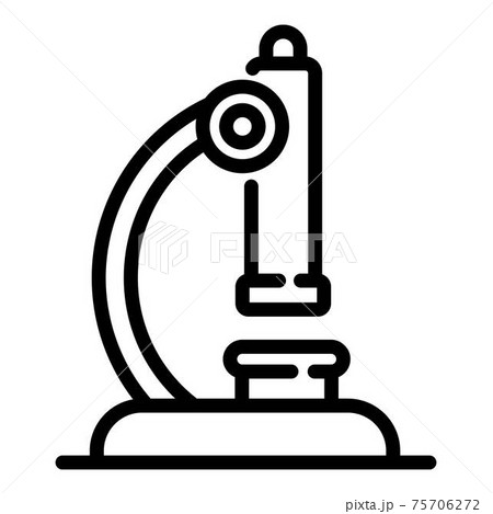 Gynecology microscope icon, outline style Gynecology microscope icon, outline style 75706272