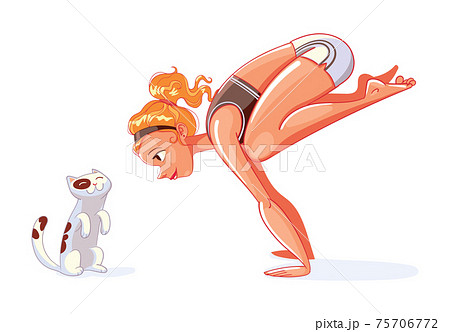 Bakasana yoga pose 75706772