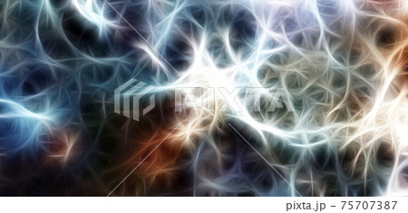 Fractal abstract outer space. Galaxy background. Elements of this image furnished by NASA. Fractal abstract outer space. Galaxy background. Elements of this image furnished by NASA. 75707387
