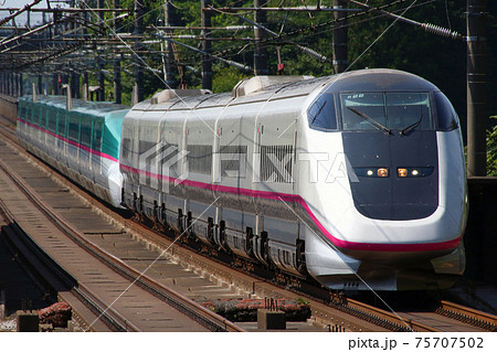 東北新幹線E3系やまびこ号（元こまち車両）の写真素材 [75707502] - PIXTA