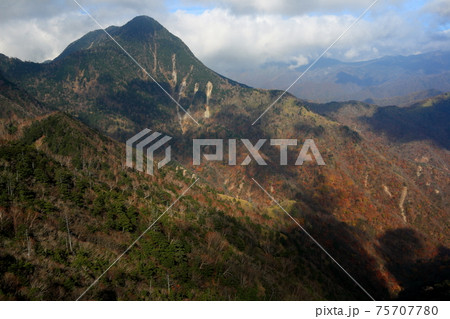 庚申山から見る晩秋の皇海山 庚申山から見る晩秋の皇海山 75707780