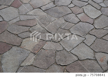 石敷きの歩道 75708641