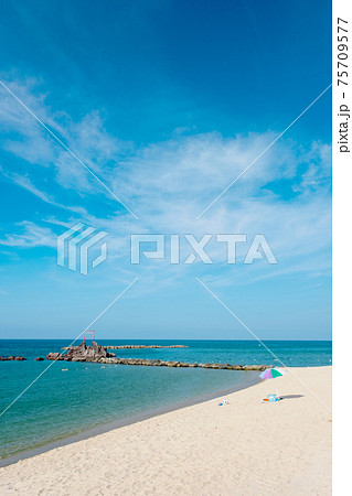 透明度が素晴らしいハワイ海水浴場 透明度が素晴らしいハワイ海水浴場 75709577