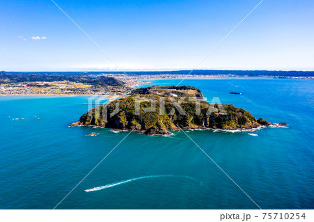 房総半島の大房岬（千葉県富浦町） 75710254