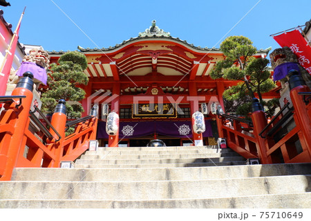 東京台東区上野の妙宣山徳大寺　摩利支天 75710649