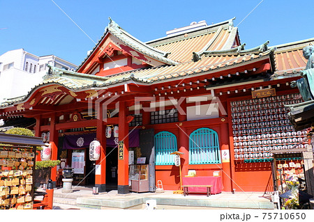 東京台東区上野の妙宣山徳大寺　摩利支天 75710650