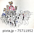 Kyoto Japan Festival  Sketch  75711952